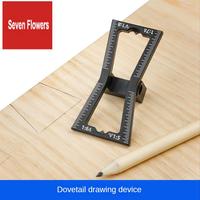 Dovetail Marker Woodworking Dovetail Marking Black Woodworking Dovetail Template Tool Small DIY Woodworking Tools