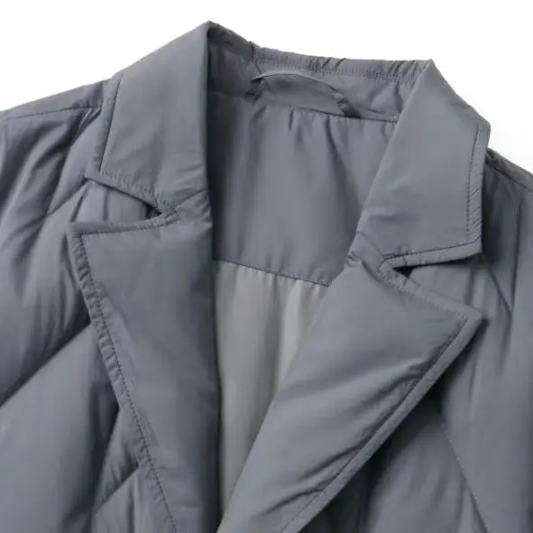 2025秋冬 レディース ダウンジャケット 通勤スーツカラー 防風ダウンジャケット