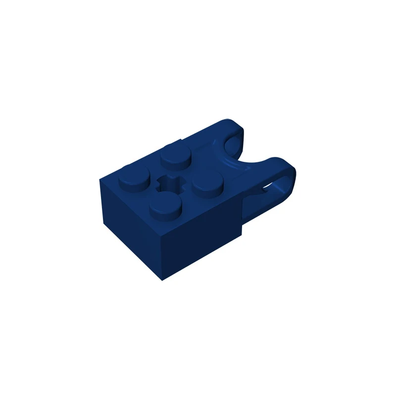 Gobricks GDS-1206  Technical, Brick Modified 2 x 2 with Ball Socket Wide and Axle Hole compatible with lego 92013 62712 57910