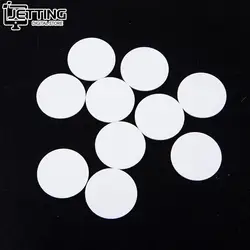 10Pcs NFC Ntag215 Coin TAG Key 13.56MHz NTAG 215 Card Label RFID Ultralight Tags Labels 25 Mm Diameter Round