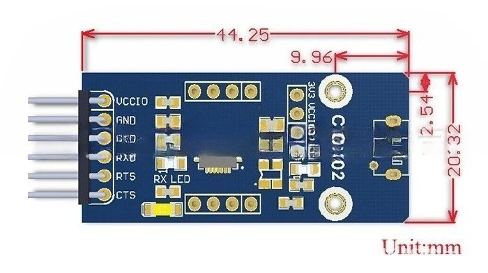For CP2102 USB to UART Serial Module Micro Interface USB to TTL Converter Board