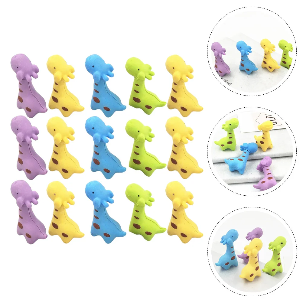 

Animal Erasers Kids 3D Giraffe Pencil Erasers Puzzle Erasers Mini Novelty Erasers Kindergarten Classroom Rewards Games