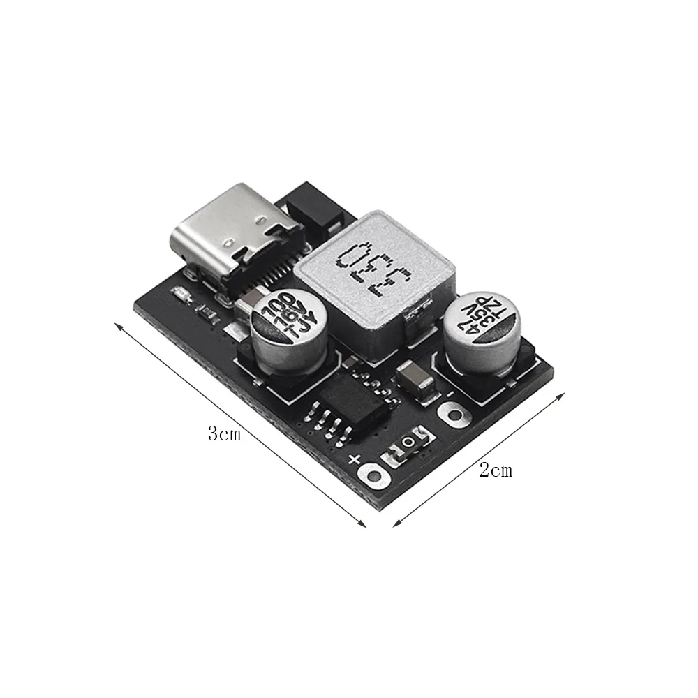 DC-8-32V 20W Type-C USB QC3.0 QC2.0 Fast Charging Module DC-DC Buck Converter Step Down PPS Fast Quick Charger Circuit Board