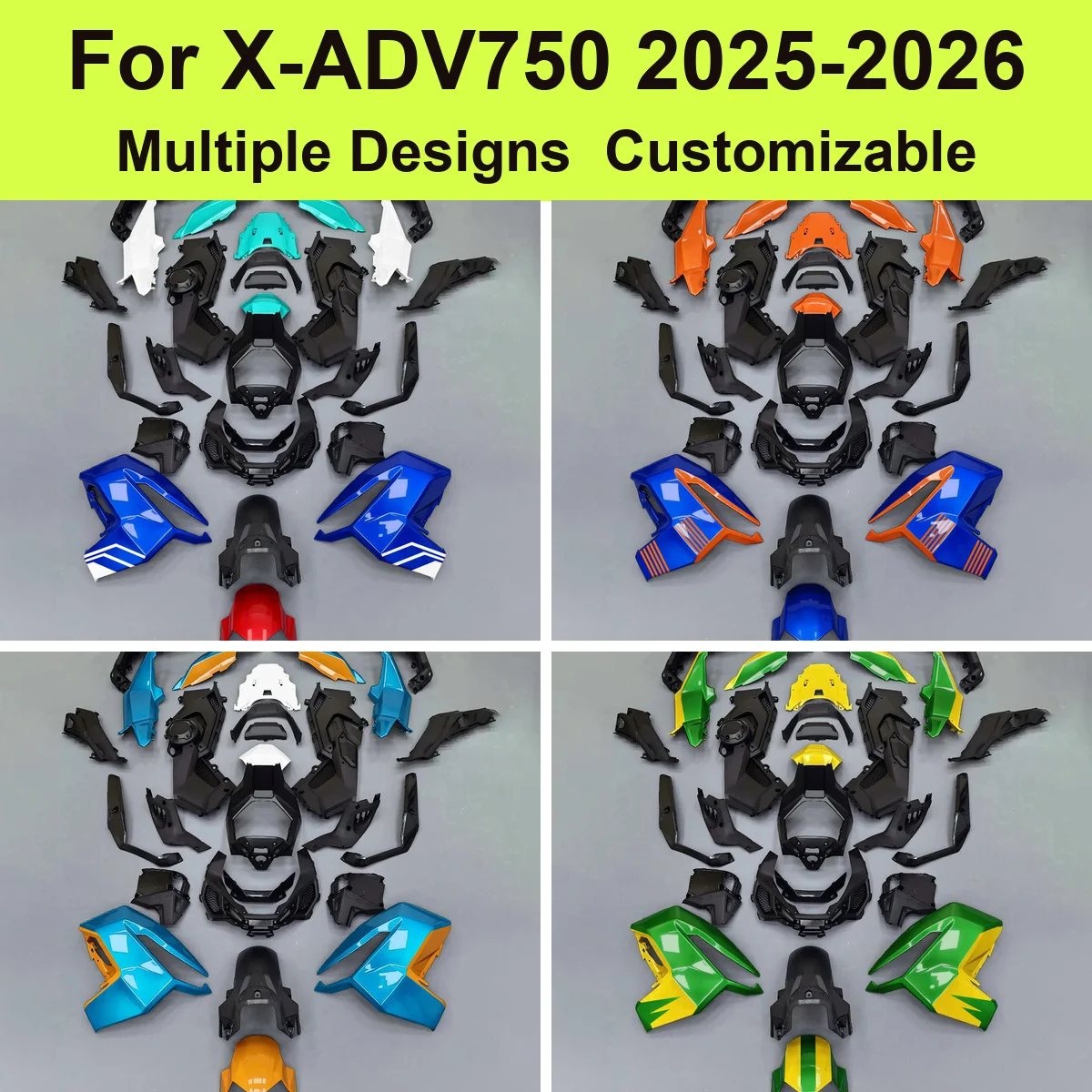 Fit for Honda X-ADV 750 2025 2026 RH10 RH12 Full Carenage Fairing Kit Injection Moulding ABS Body Panels Cover Set