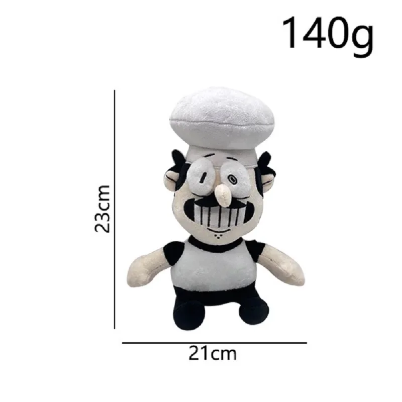 Peppino Pizza Tower Plush Toy Cartoon Game Stuffed Animals Soft Toys Kids Christmas Birthday Gift For Children