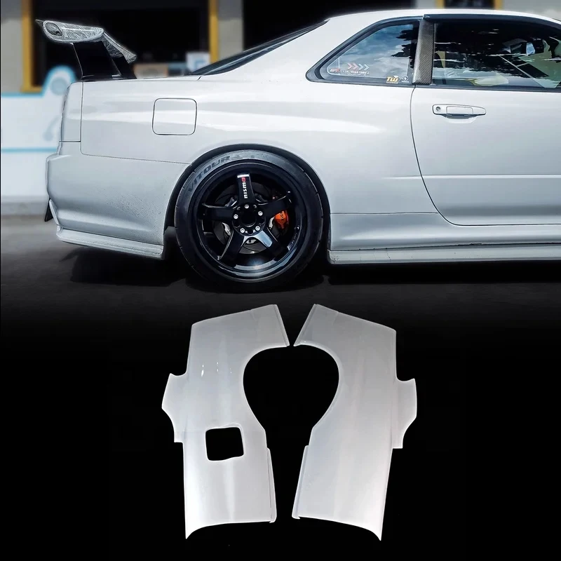 

Suitable Fiber Glass Spat R34 GTT GTR Kit OE Auto Parts (Can be fitted with conversion rear bumper)