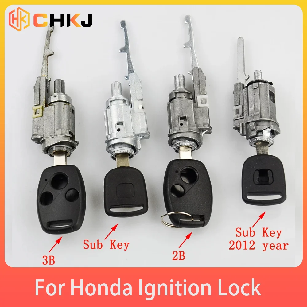 CHKJ Car Lock For Honda Ignition Lock Core For Accord/Fit/New Civic/Odyssey/CRV Ignition Lock Core High Quality