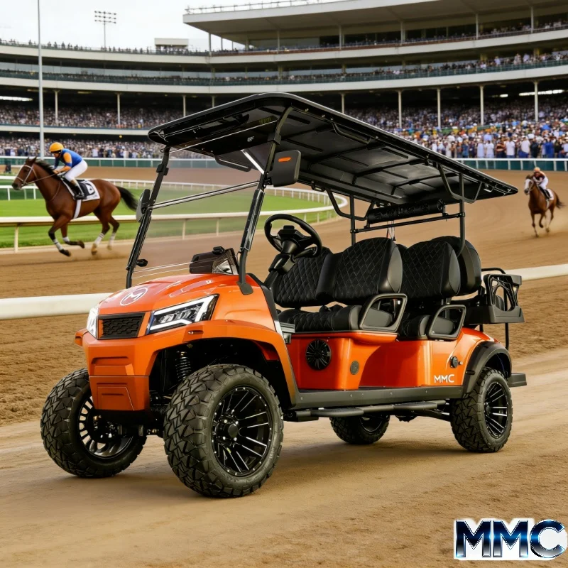 إصدار الملاحة الذكية 2/4/6/8 مقاعد 4WD عالية السرعة 5KW 7KW نموذج الملاح، عربة جولف كهربائية ذات تقنية رائدة للقيادة الذكية #1