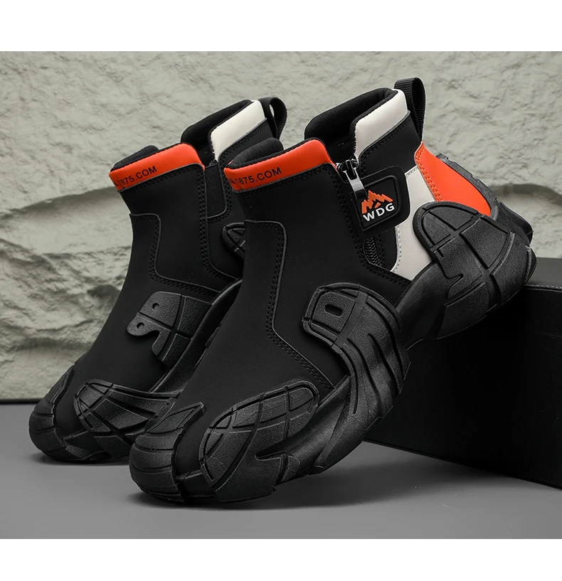 Herrenschuhe Atmungsaktive Casual Sneakers Neue Herren-Sneakers Rutschfeste Plattform-Laufschuhe Zapatos Para Hombres Outdoor-Sportschuhe – Detail 18