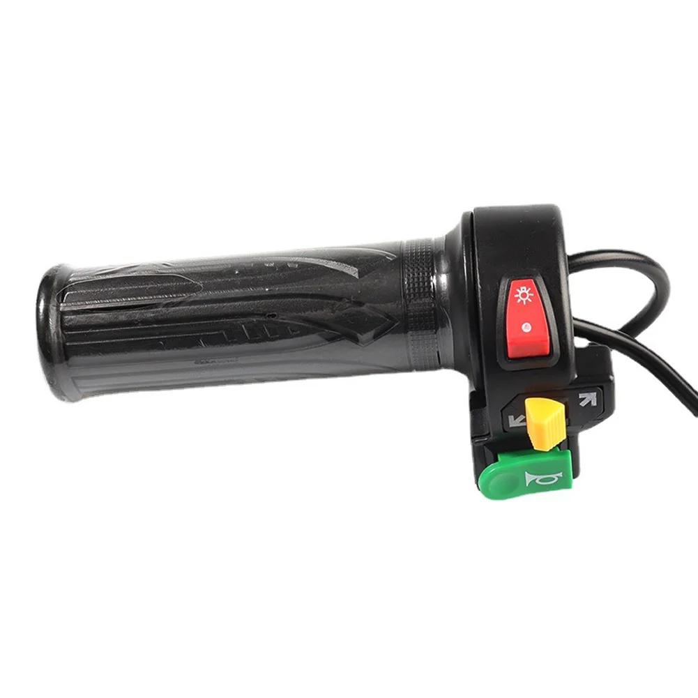 

Electric Vehicle Bicycle Simple Combination Switch For Cycling Horn+headlightTurn Signal Light PVC Scooter Ebike Switch 3 In 1