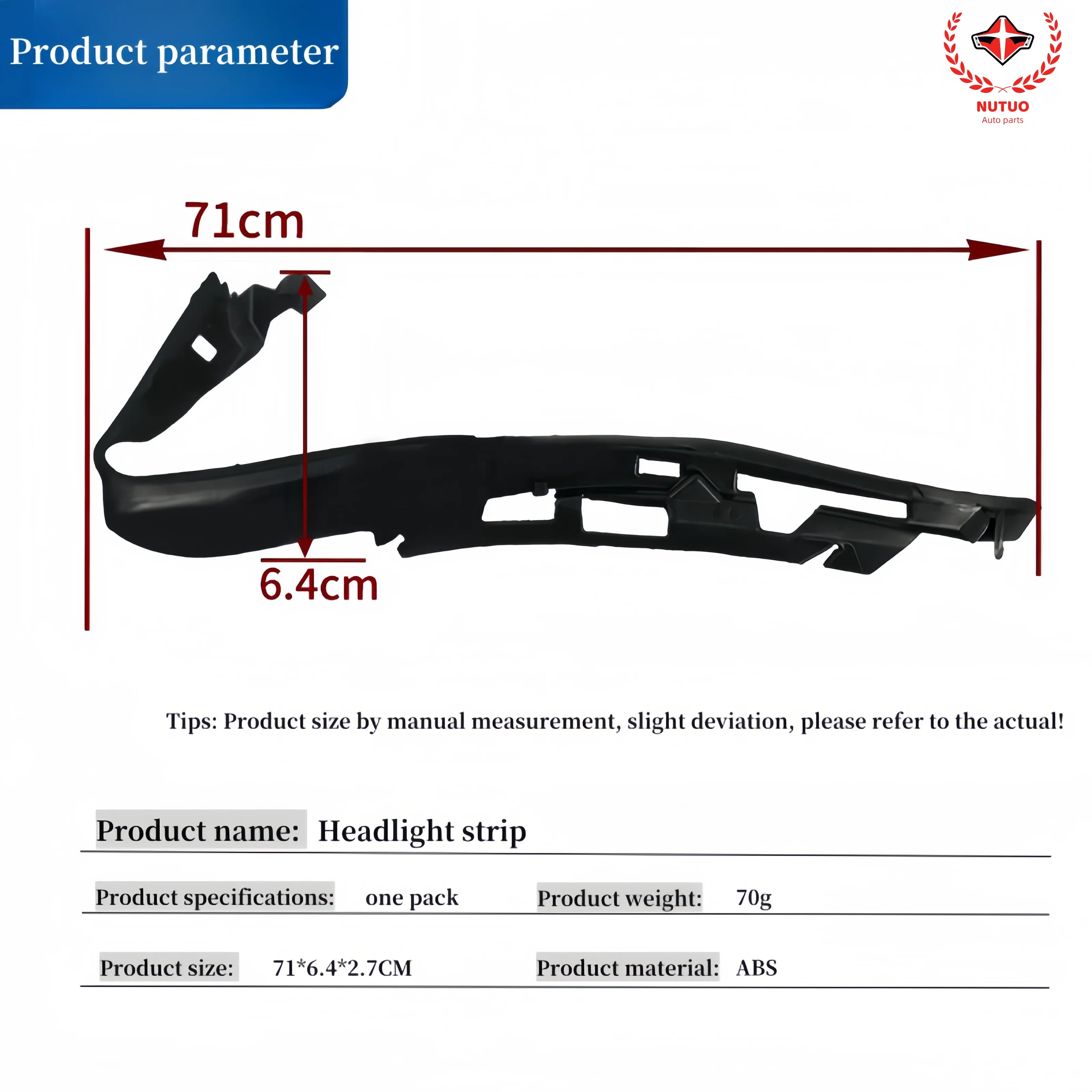 Available for BMW X5 F10F18 Headlight adhesive strips, sealing strips, rubber strips 63117240368 367