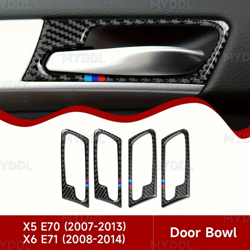 

4 suitable for BMW X5 E70 (2007-2014) & X6 E71 (2008-2014) interior upgrade - Simu door frame decorative sticker