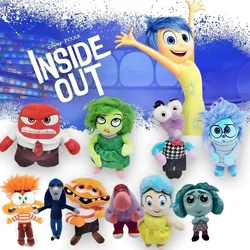 Inside Out 2 bambole di peluche Inside Out peluche simpatico cartone animato peluche bambola morbida farcita Anime periferiche giocattoli regali di compleanno per bambini