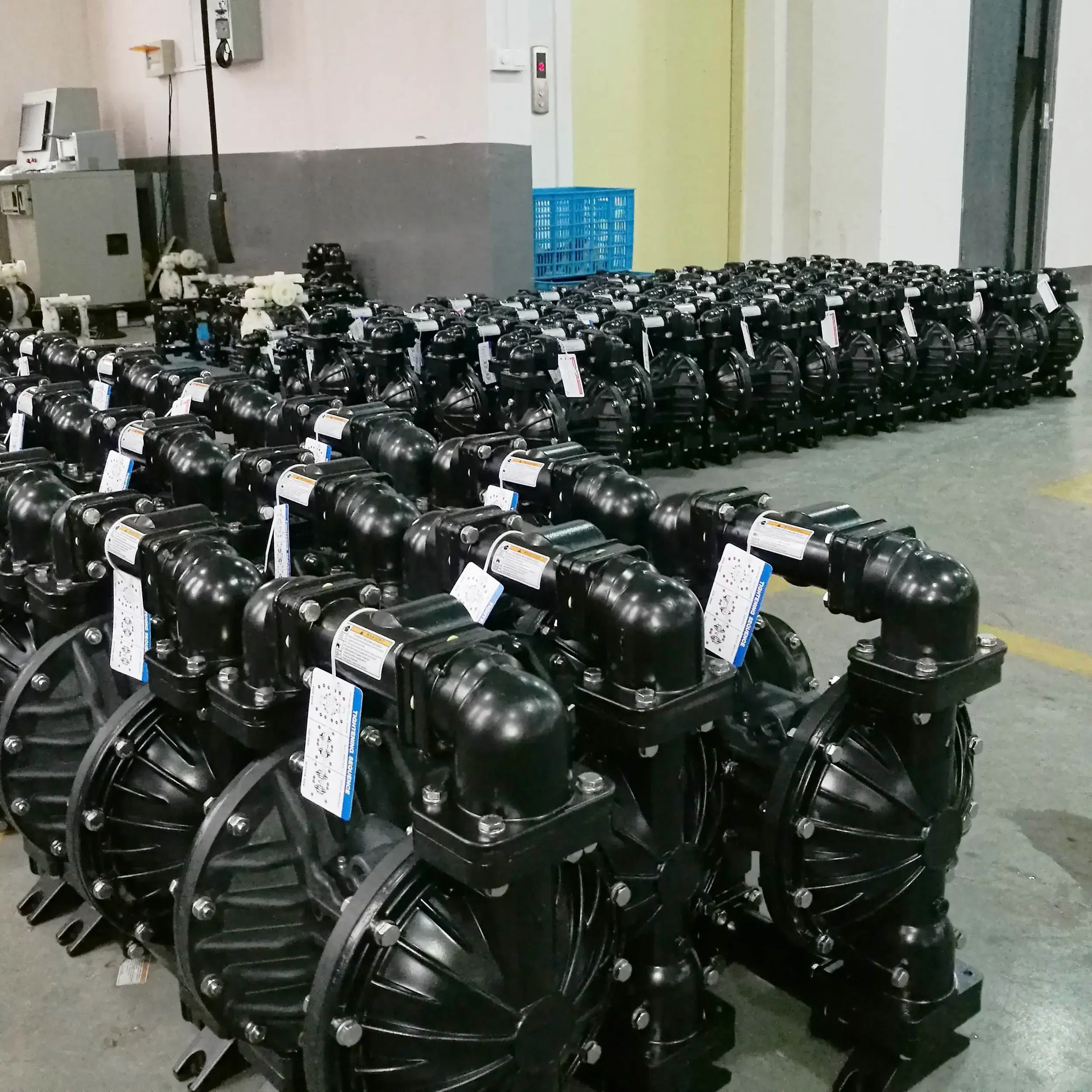 

FKM OEM Customized Pneumatic High Pressure Industrial Diaphragm Water Pumps Small Marine Aluminum Oil-Free Pump
