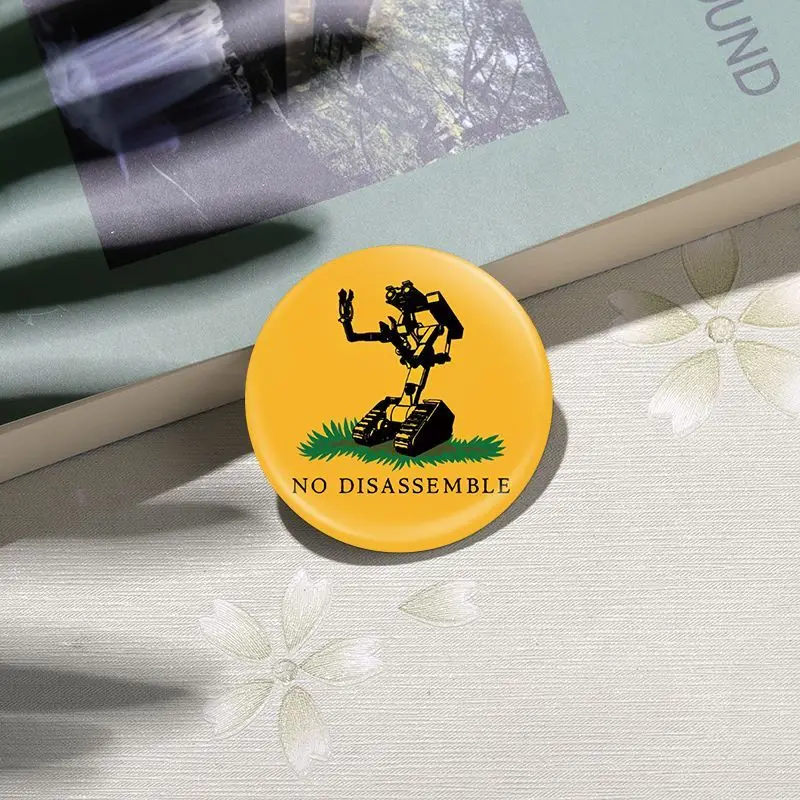 Anime Disney Robot Mobilisatie Perifere Broche Cartoon Wall-E Ronde Tin Metalen Badge Pin Kleding Rugzak Accessoires Geschenken