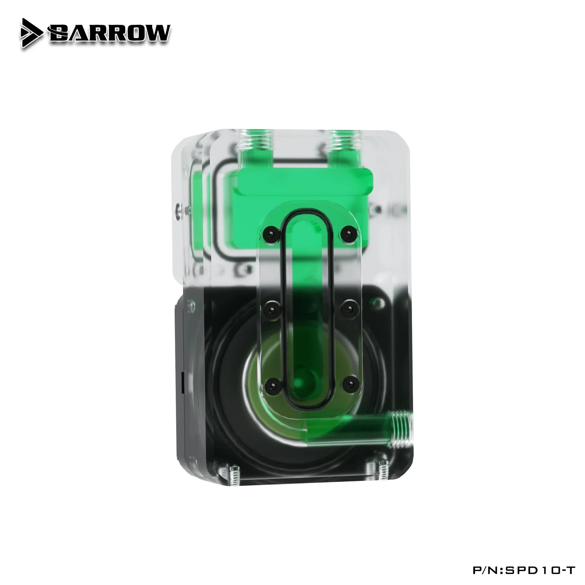 

Barrow AIO Pump Reservoir Water Cooler Integrated Pump Water Tank DC12V 10W PWM For ITX case MINI Water cooling System