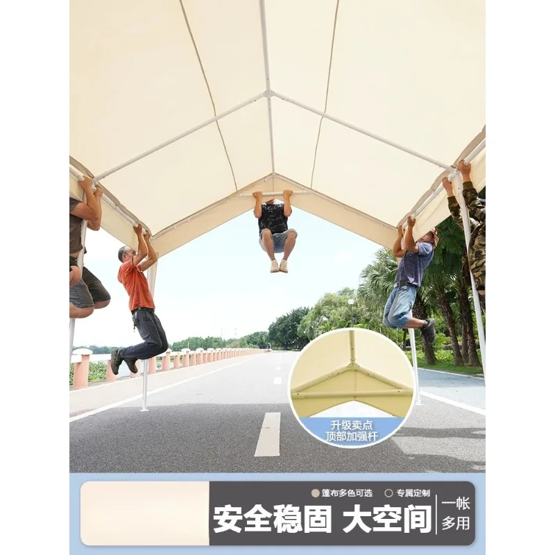 Tent stall four-corner umbrella four-corner rainproof camping outdoor tent booth shade canopy