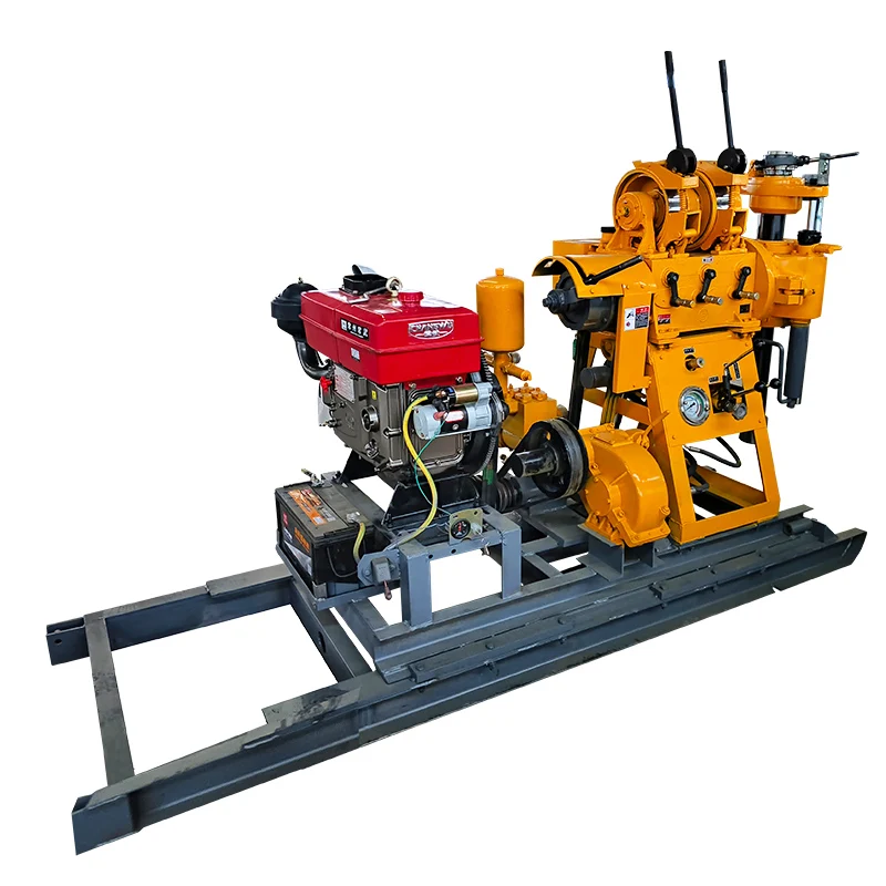 

Customized XY Series Rock Core Drill 130m 150m 200m Deep Hole Geological Exploration Water Well Rig with Pump Engine