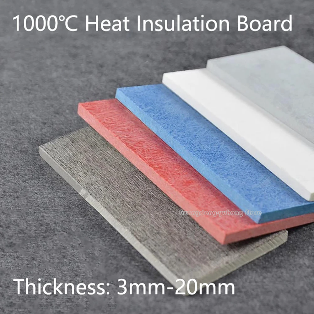 Fireproof Durable Mica Plate 1000 Celsius High Temp Resistant Mold Thermal Insulation Board Industrial Heat Insulation Material