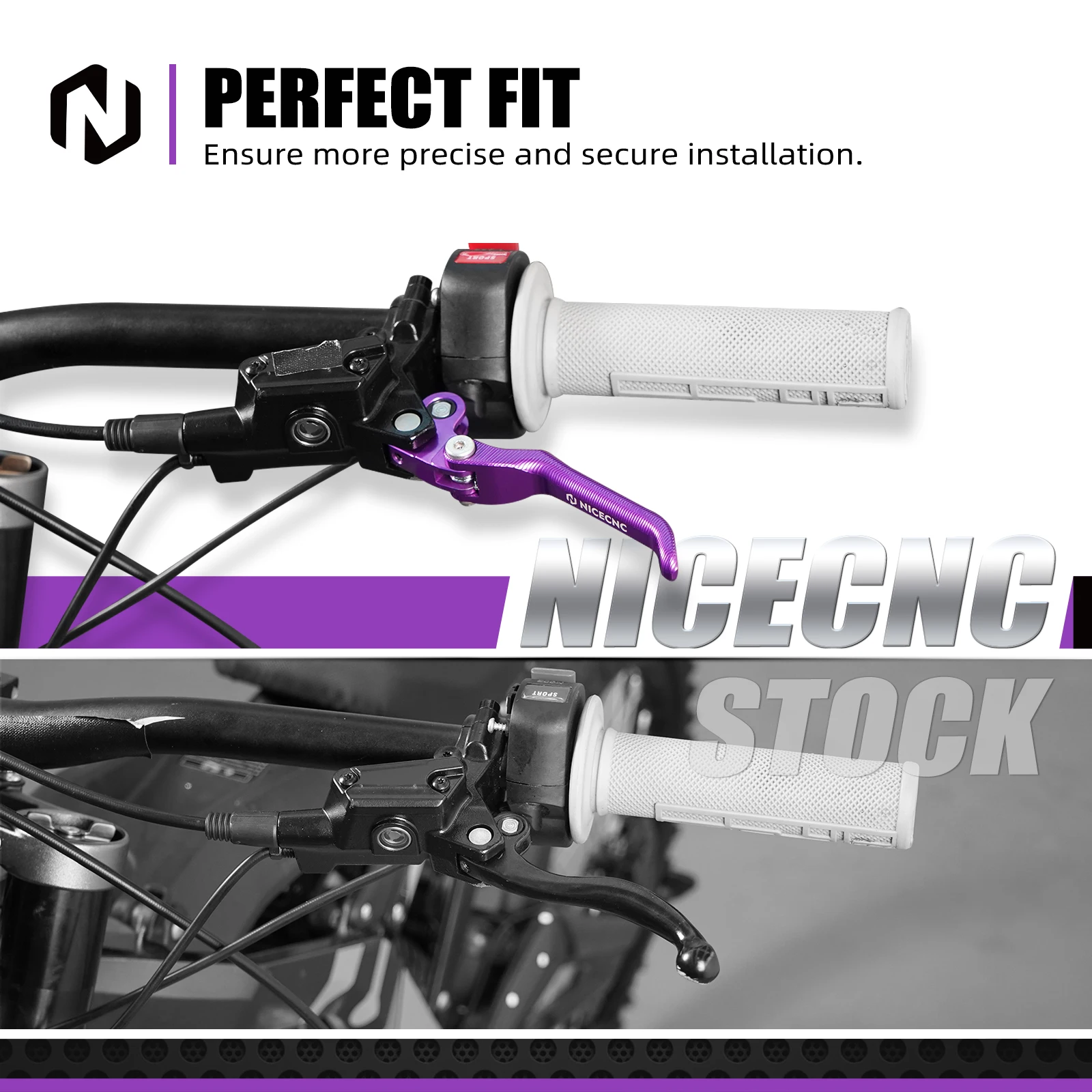 Para surron bicicleta elétrica dobrável kit alavanca de freio dianteiro traseiro para 2025 2024 2023 surron light bee x s l1e surron light bee peças