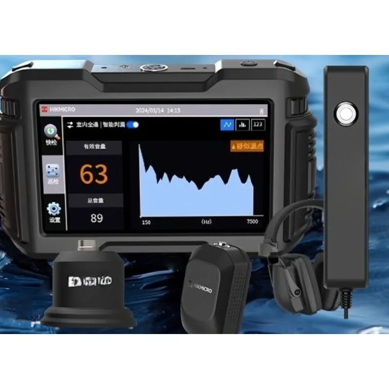 Détecteur de points détecteur de haute précision écoute de canalisations d'eau détection souterraine intérieure et extérieure