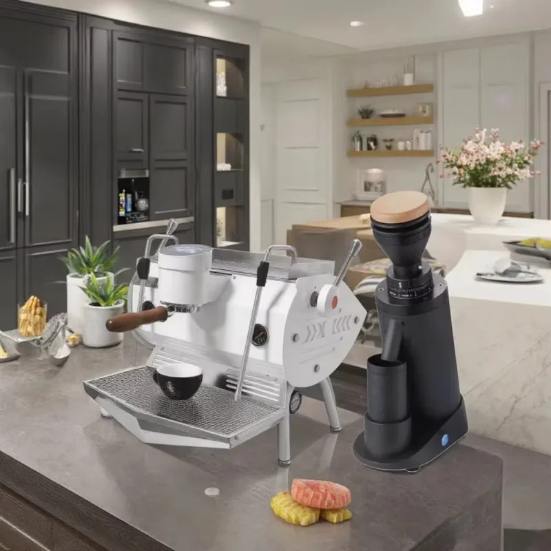 Single Head Semi Auto Espresso Machine Programmable for Cappuccino Commercial Stainless Steel Custom