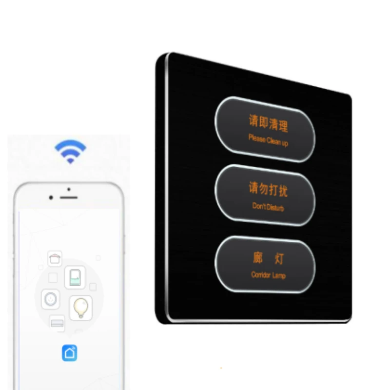 New Smart Home Apartment Wifi Switch High Quality WIFI APP Control Wireless Wall Switch