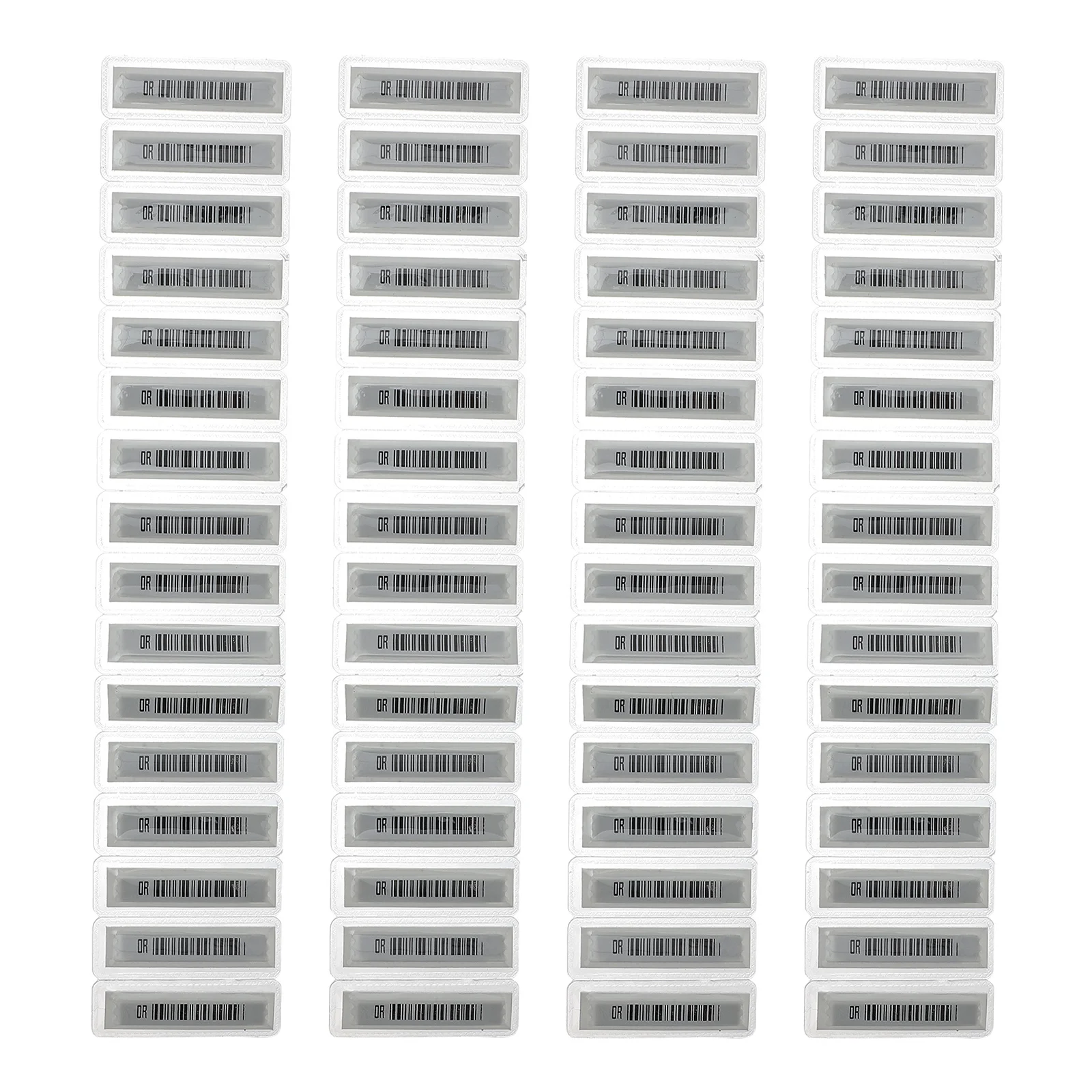 75Pcs Supermarket Sound Waterproof Anti-Theft Labels Pet Fenico Chip Acoustomagnetic Tag for Commodity Security
