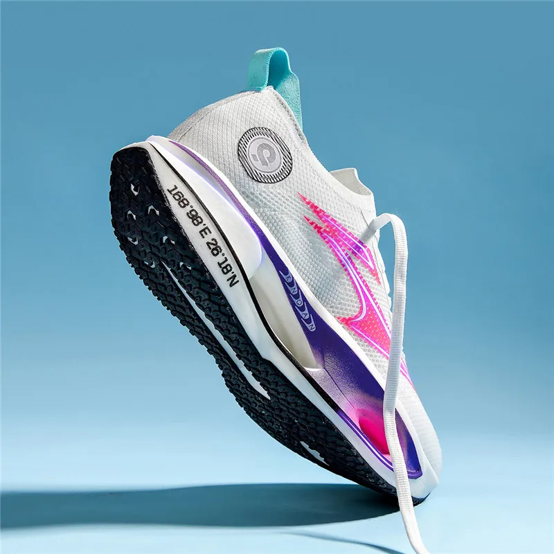 

Мужские летние новые амортизирующие кроссовки, противоскользящие кроссовки из карбоновой доски, спортивная обувь с дышащей сеткой для подростков