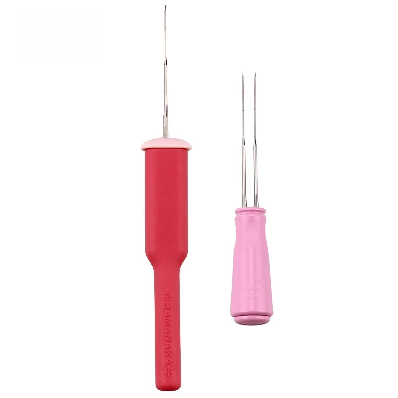 

Hamanaka Wool Felt Single Needle Double Needle Replacement Needle for Home Fabric Art And DIY Sewing Crts
