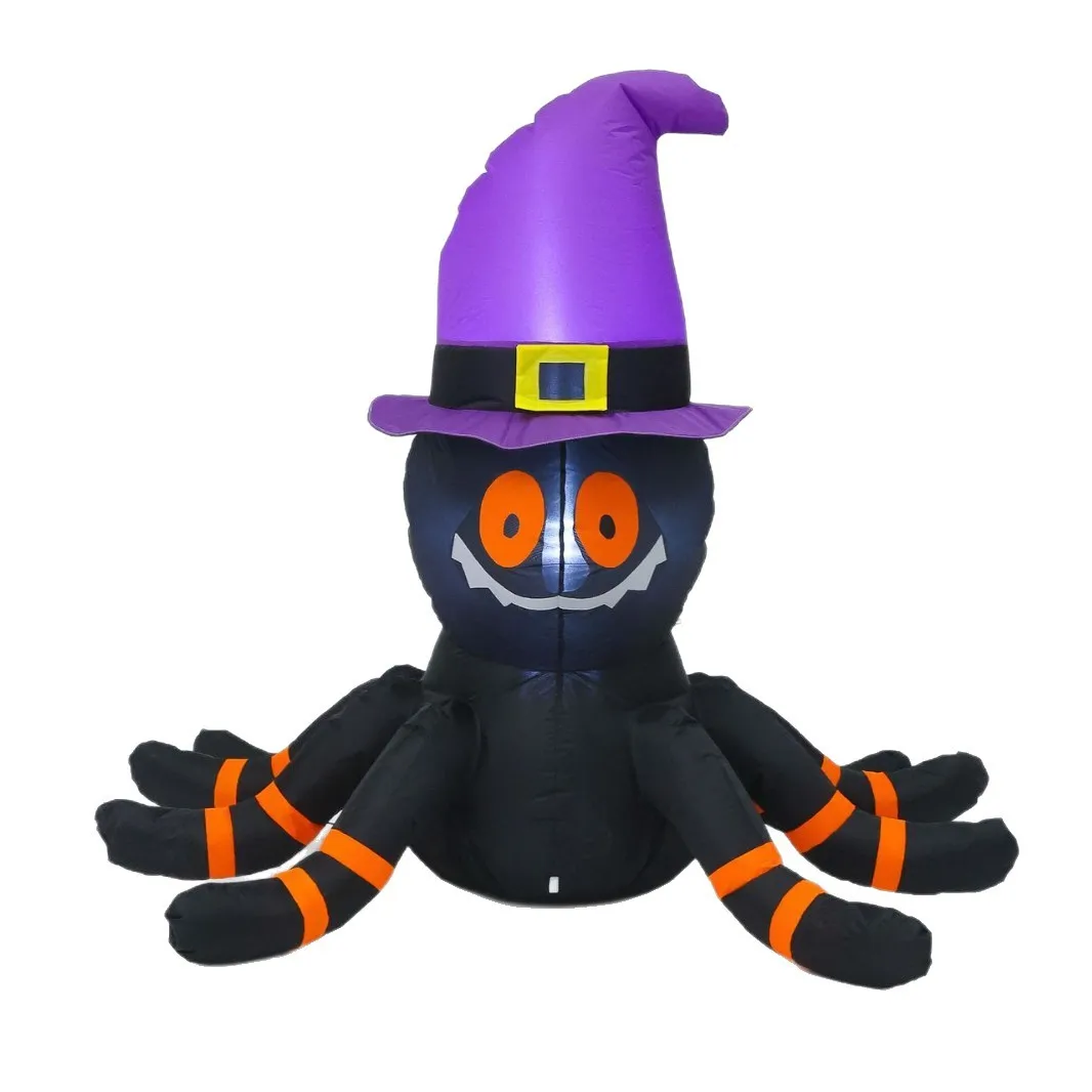

Halloween Festival Inflatable Glow Horror Spider Decoration Airmodel Party Outdoor
