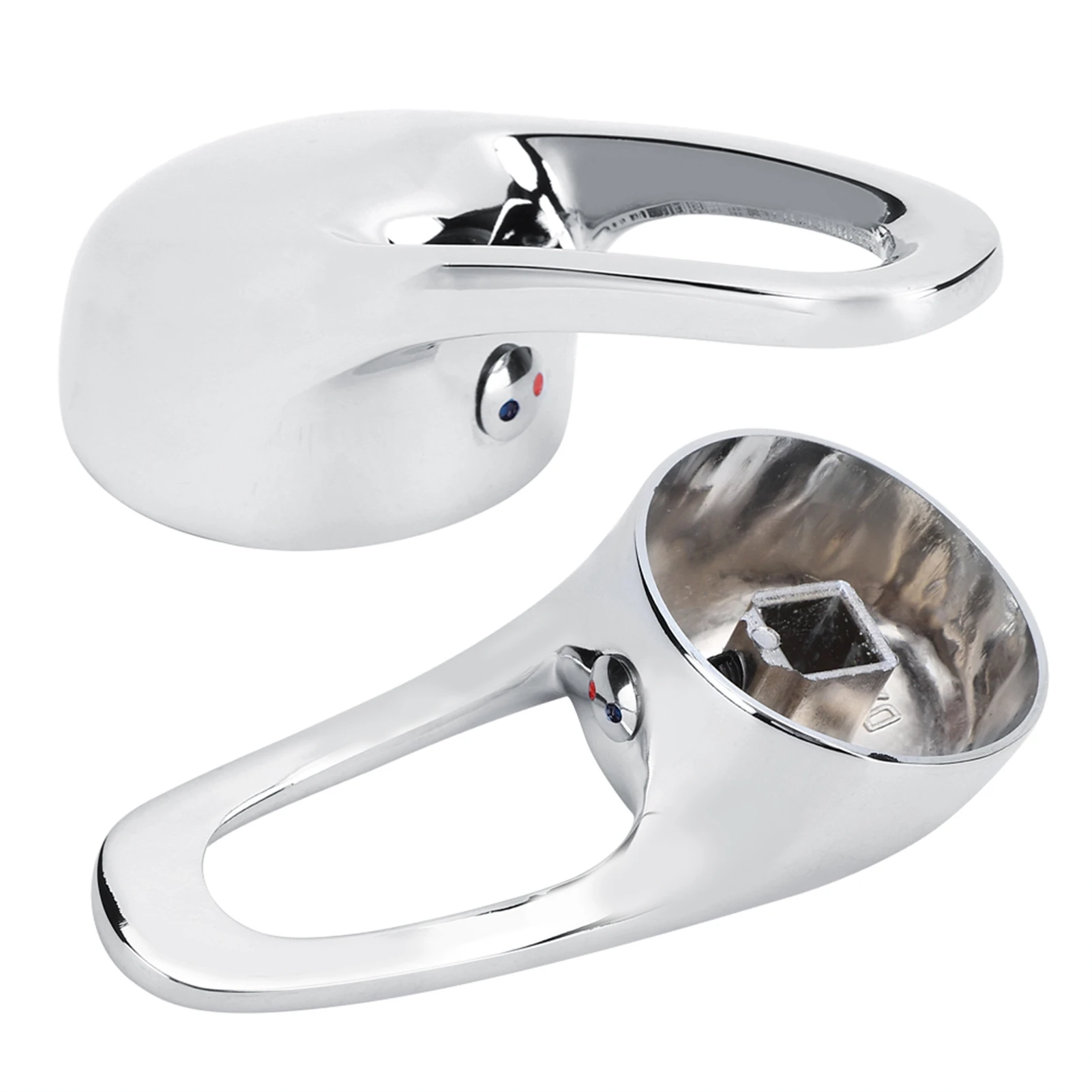 35mm Zinc Alloy Faucet Lever Handle Basin Mixer Faucet Tap Single Mixer Lever Handle Replacement Kitchen Bathroom Accessories