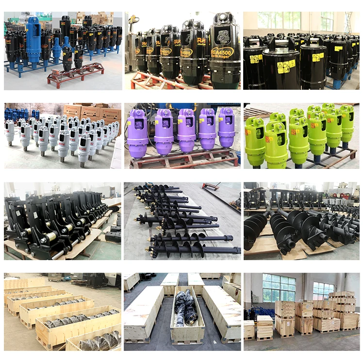 Sliding turning spiral drill has a wide range of applications in soil holes, is compact, and can achieve efficient equipment