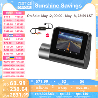 70mai A500S Recorder Car DVR Front Cam A500S 1944P Night Vision 70mai Dash Cam Pro Plus Built-in GPS Wifi Support Rear Cam