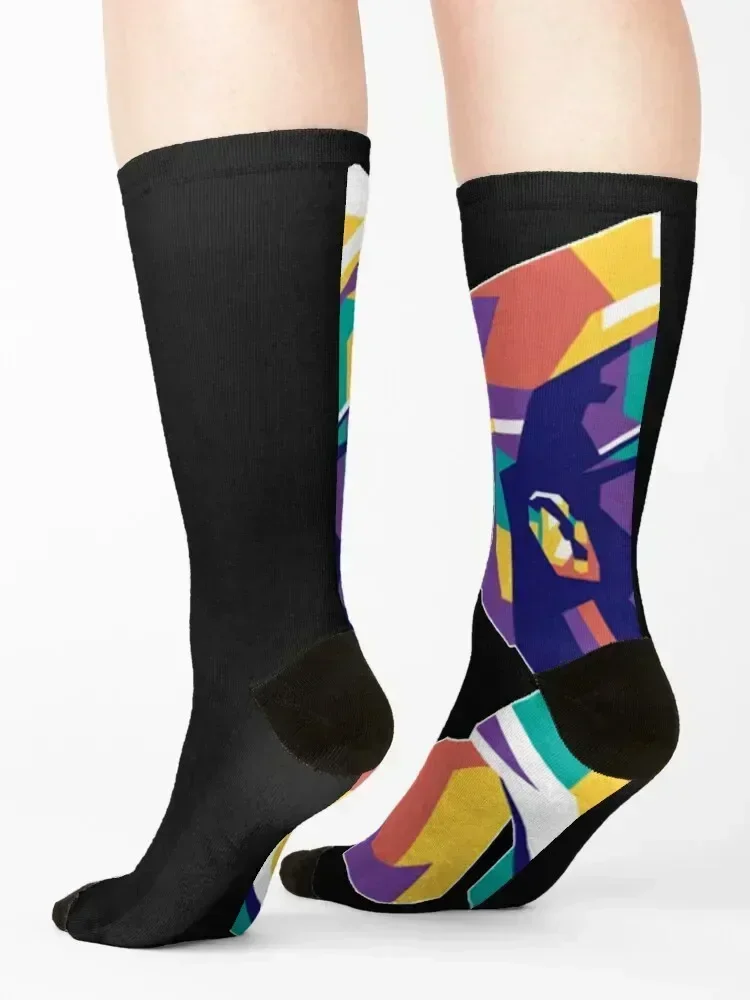 Stevie Wonder Stevie wonder Socks with print Antiskid soccer Hiking boots Stockings Socks For Men Women's