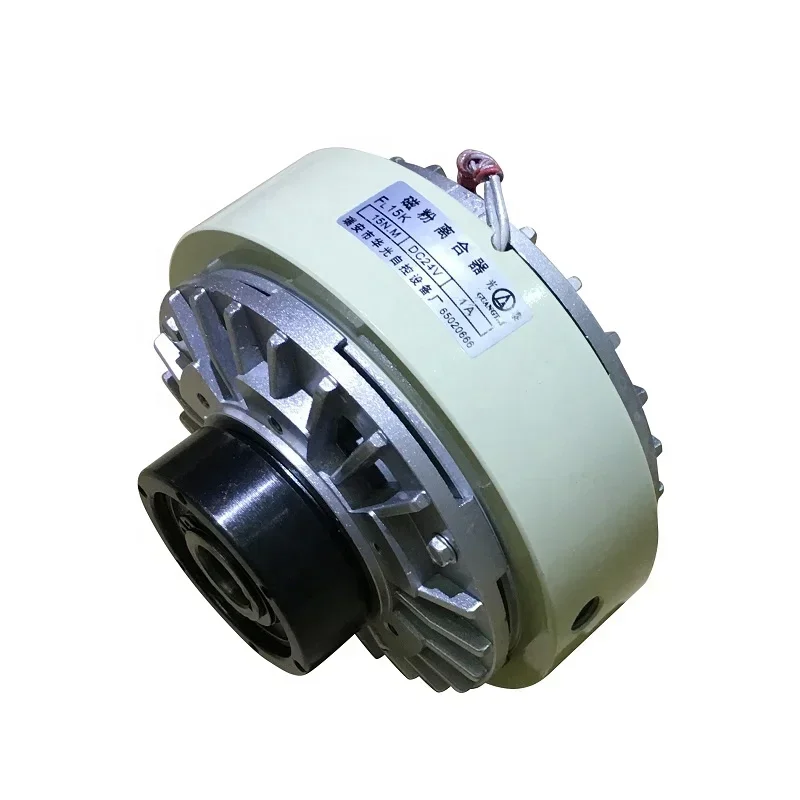 15N.m Hollow Shaft Magnetic Powder Clutch Brakes FL15K