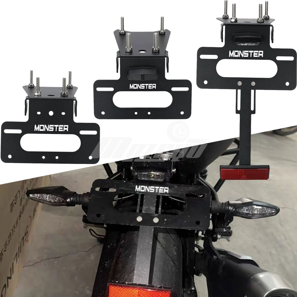 

License Plate Holder For DUCATI SuperSport 939 950 S Monster 659 797/+Plus 821 1200/S 2017-2025 Rear Tail Tidy Fender Eliminator