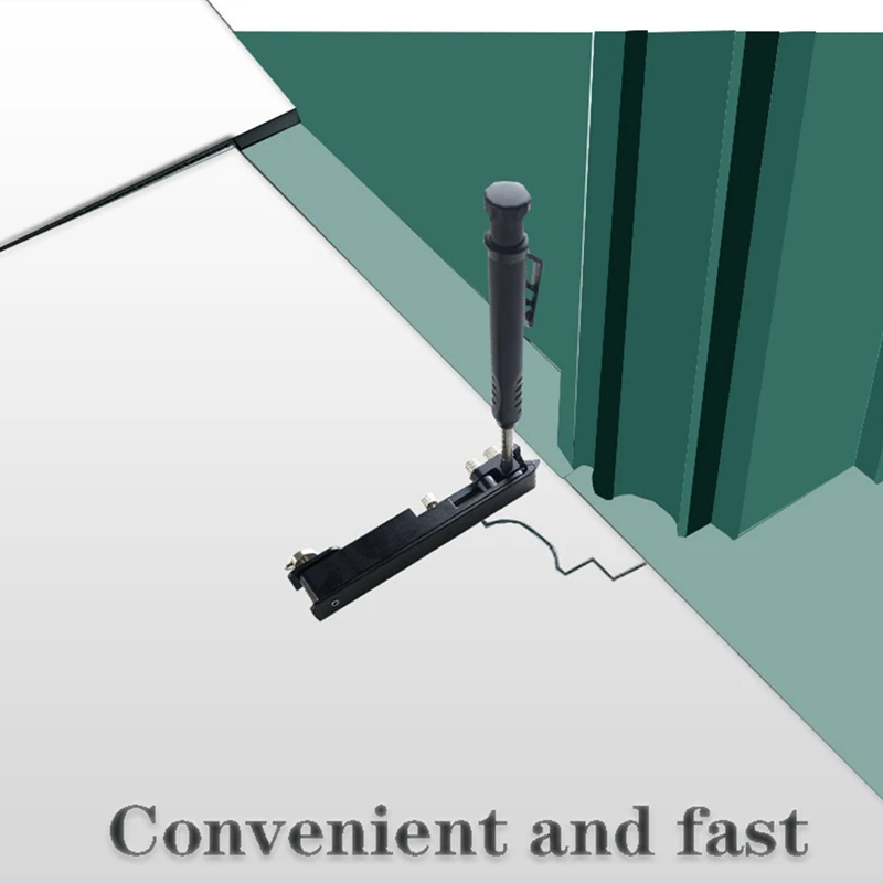 Alumínio Alloy Scribing Tool com furo profundo, construindo compassos, Andar Angler