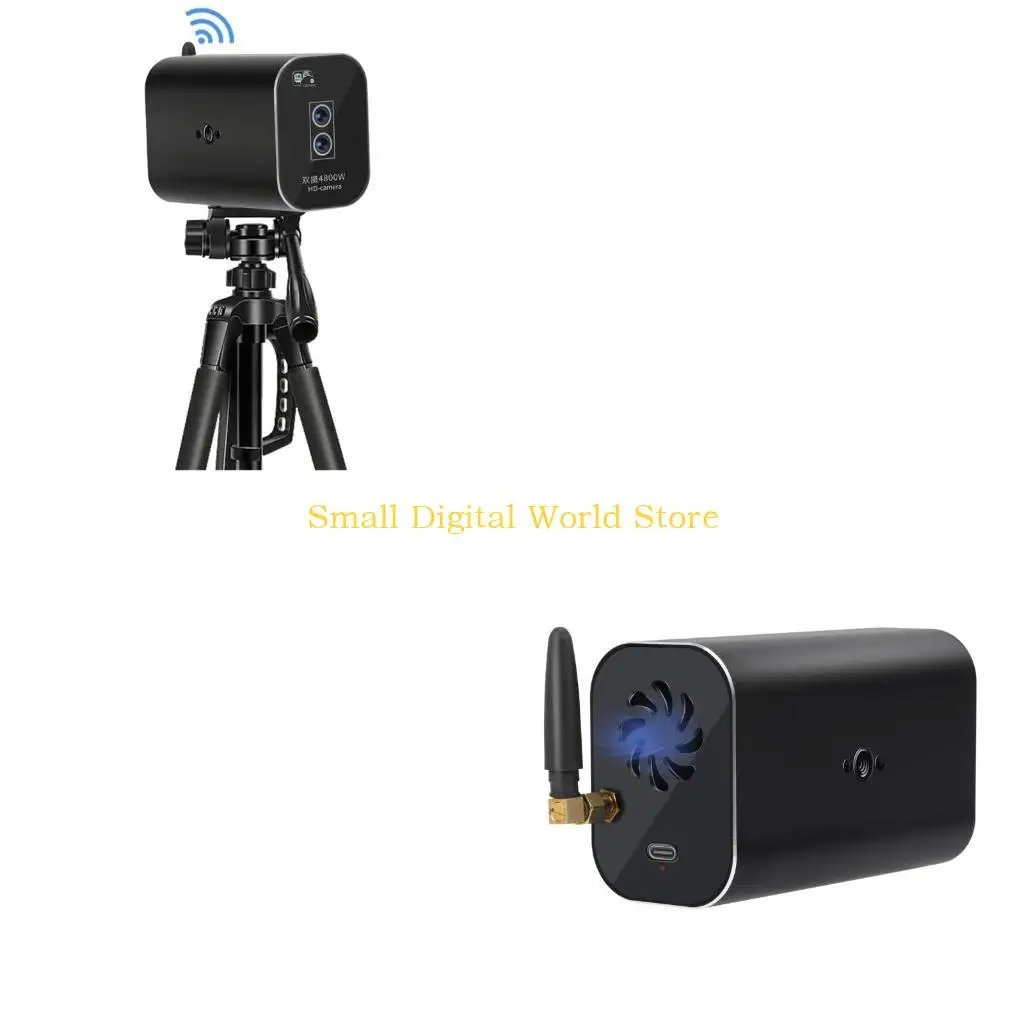 77UB Double 8K Streaming Webcam Remote Controled USB Autofocus Living Stream Camera For Live Broadcasting Virtual Meetings