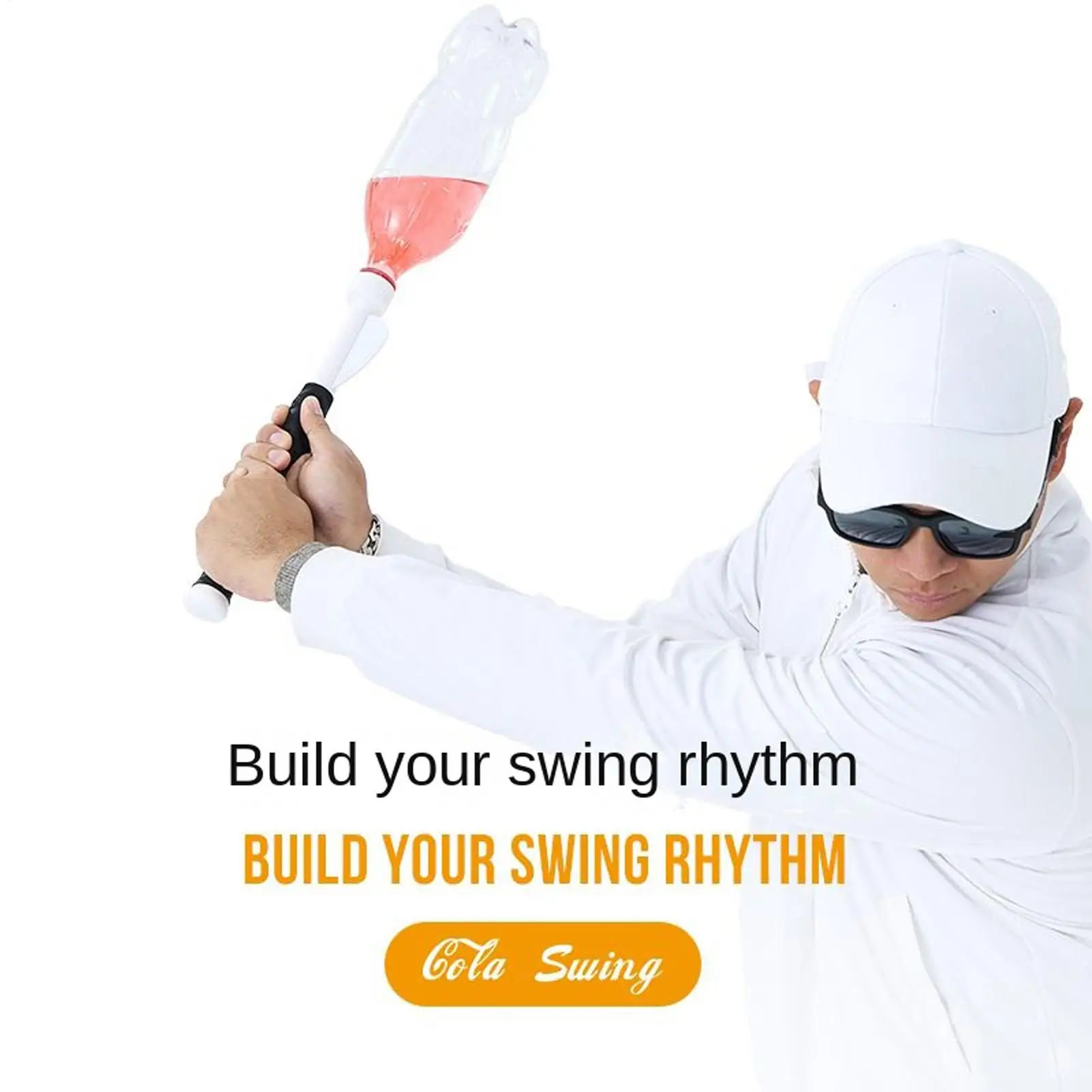 Golf Training Aid Non Slip Grip Instant Feedback Swing Trainer Golf Alignment Sticks For Men Women Indoor Outdoor Home Gym