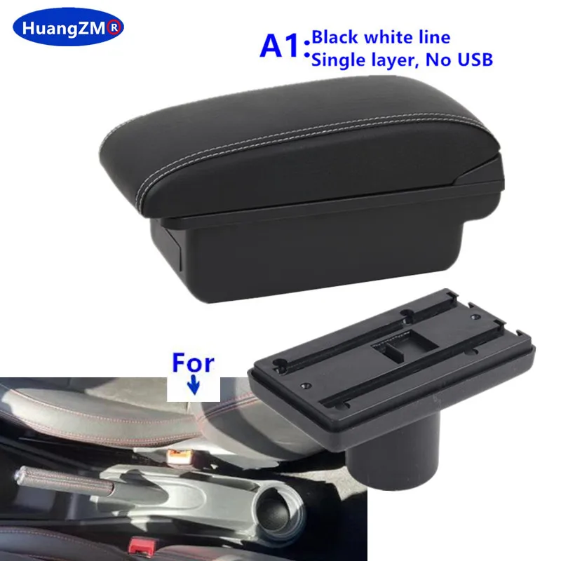 Voor Seat Ibiza Armsteun Doos Voor Seat Ibiza 6j Ibiza 6L Auto Armsteun Auto Opbergdoos 2010-2019 Gewijd retrofit Auto Accessoires