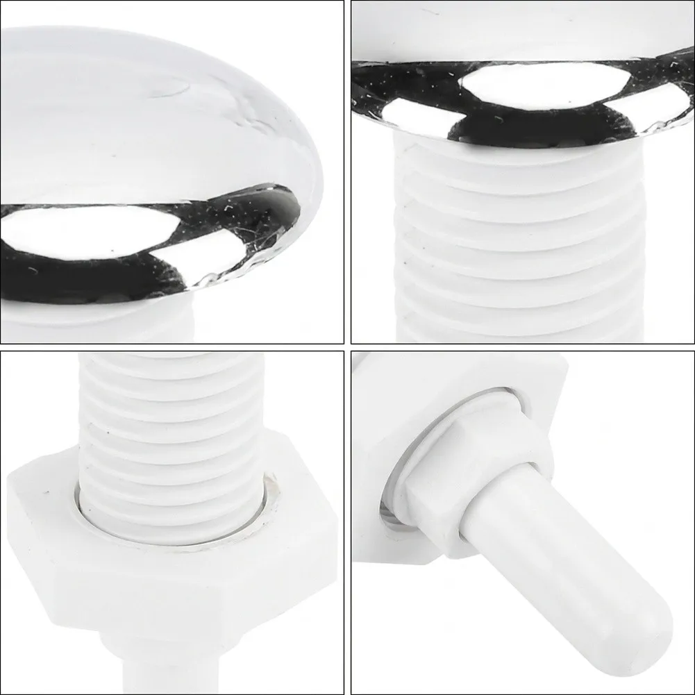 For Relaxing Spa Time Spa Bubble Jet Nozzle Spa Bubble Jet Nozzle Bathroom Accessory Set White Silver Professional Craftsmanship