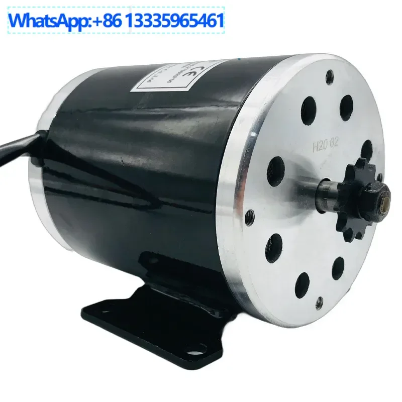 

36V350W High Speed Motor Electric Vehicle DC Permanent Magnet Brushed Scooter Motor Mechanical Equipment