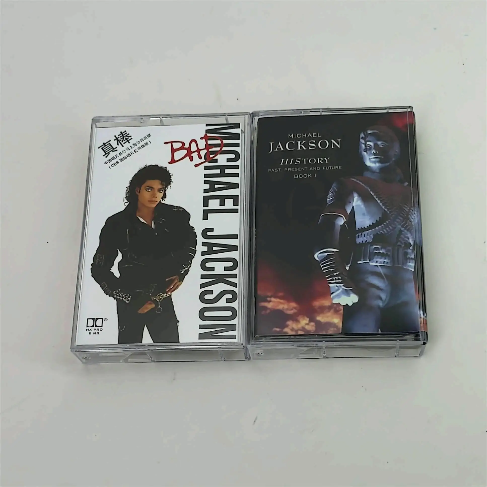 MJ Michael Jackson Muziek Tape Thriller Album Gevaarlijk Beat It Cassettes Cosplay Recorder Auto Walkman Soundtracks Box Collectie