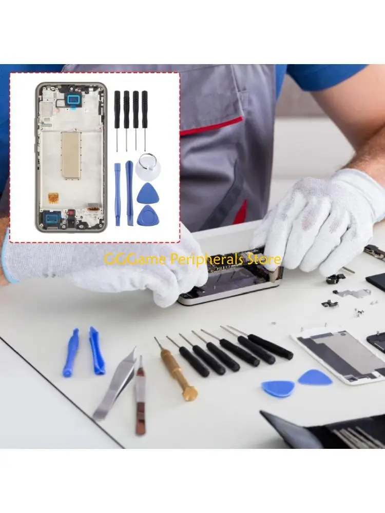 

U55B Strong TFT LCD Touch Panel Assembly with Metal Frame High Resolution Touch Panel Designs for Phone A52S -A528B