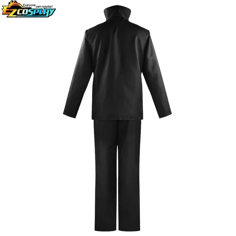 2025 Anime nuevo Jujutsu Kaisen Gojo Satoru Cosplay disfraz parche en el ojo pelucas gafas traje disfraces de Halloween para hombres ☆ wrl ☆