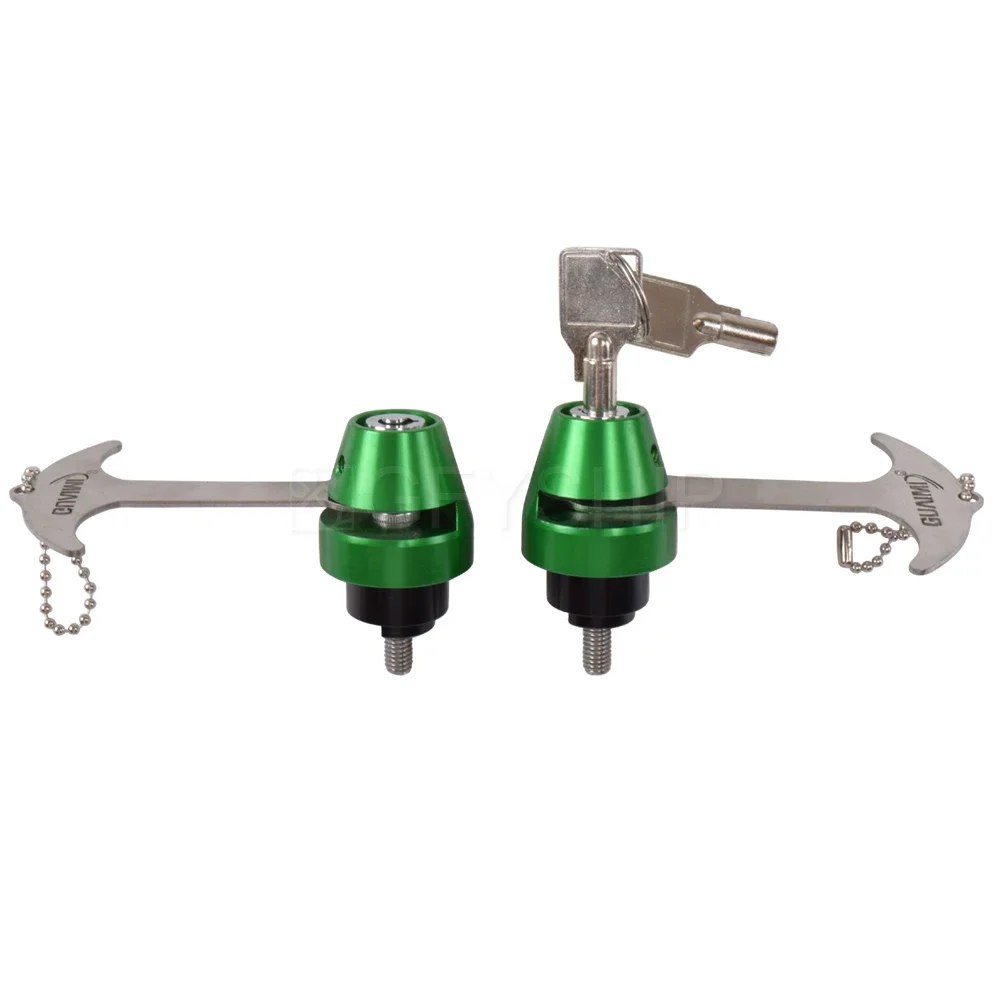 For Honda Goldwing 1800 2001 to 2020 ST1300 ST 1300 NT650 NC700JD GL1800 VFR1200F VFR 1200 Motorcycle Handlebar Ends Helmet Lock