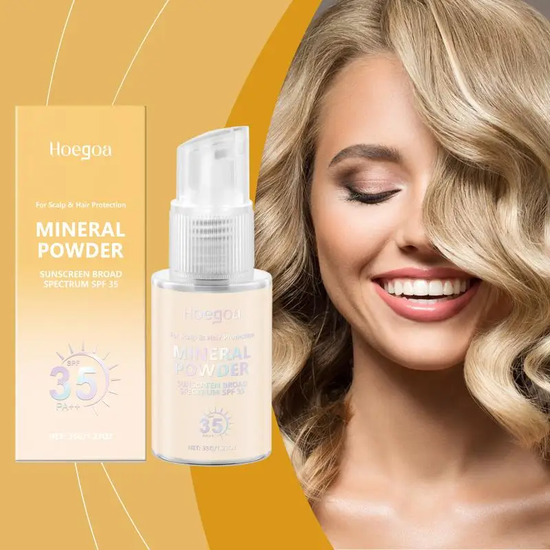Hoegoa Scalp Protection Spray Refreshing Non-Greasy Mild Care and Clean Scalp Daily Gentle Scalp and Hair Care Spray