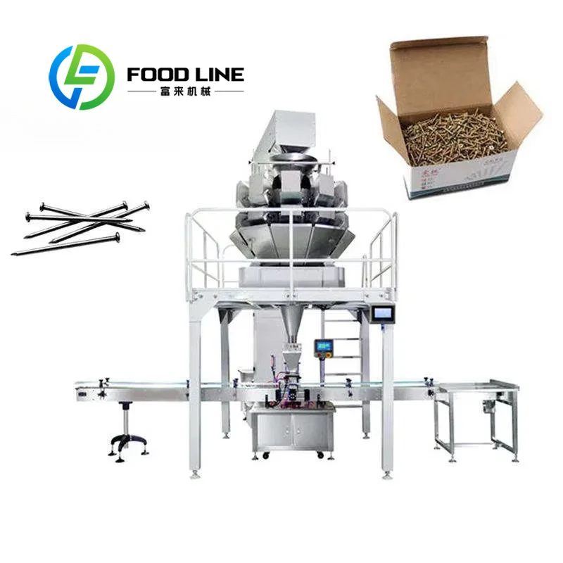 Automatic SW-PL1 High Speed Screw Hardware Carton Filling Weighing Packing Machine customize