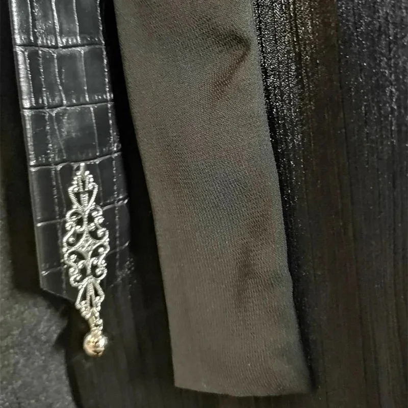 He Xuan 코스프레 의상 Tian Guan Ci Fu Chang Geng Mo Ran 코스프레 의상 여성 남성을위한 검은 Hanfu